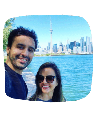Marcelo Lamounier e Esposa